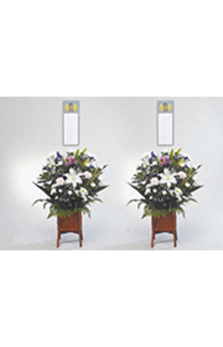 FM-T200 枕花 籠花（1対）